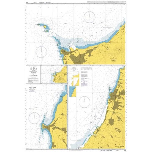 Admiralty - 1561 - Ports in Lebanon