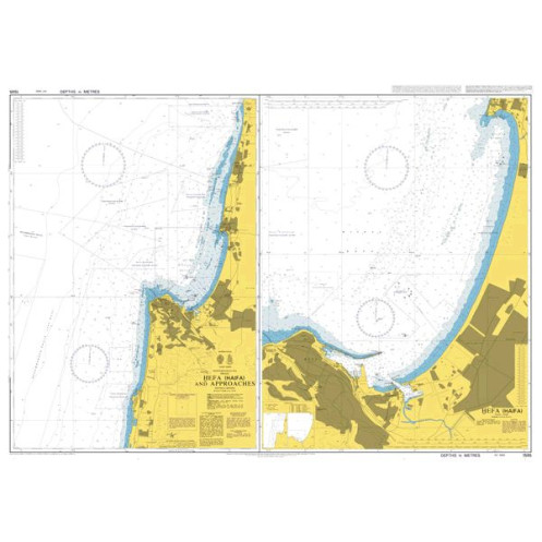 Admiralty - 1585 - Hefa (Haifa) and Approaches