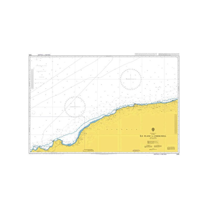 Admiralty - 1909 - Ile Plane to Cherchell