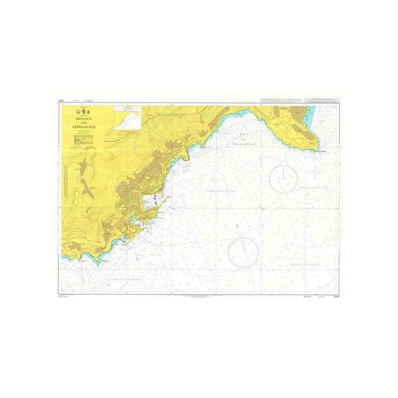 Admiralty - 2244 - Monaco and Approaches