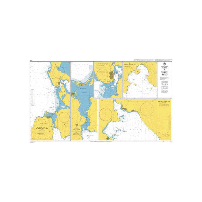 Admiralty - 2405 - Ports in Western Greece
