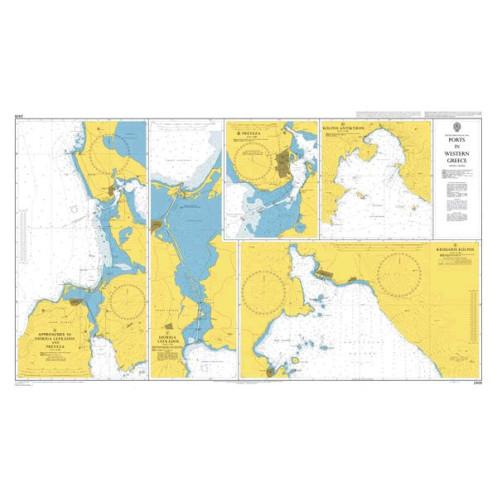 Admiralty - 2405 - Ports in Western Greece