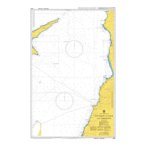 Admiralty - 2633 - Al Ladhiqiyah to Sour and Famagusta Admiralty - 2633 - Al Ladhiqiyah to Sour and Famagusta