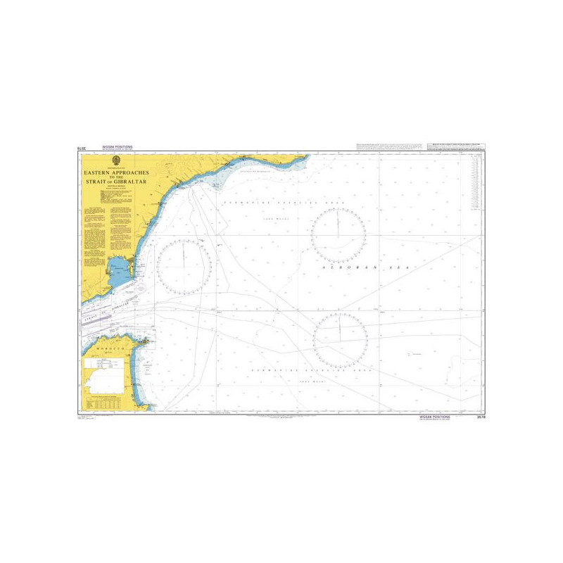 Admiralty - 3578 - Eastern Approaches to the Strait of Gibraltar