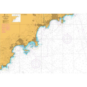 Admiralty - 3166 - Rade d'Agay to Monaco