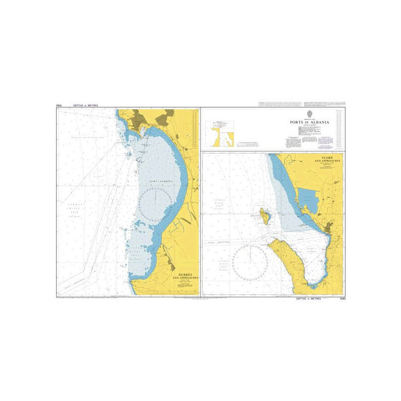 Admiralty - 1590 - Ports in Albania