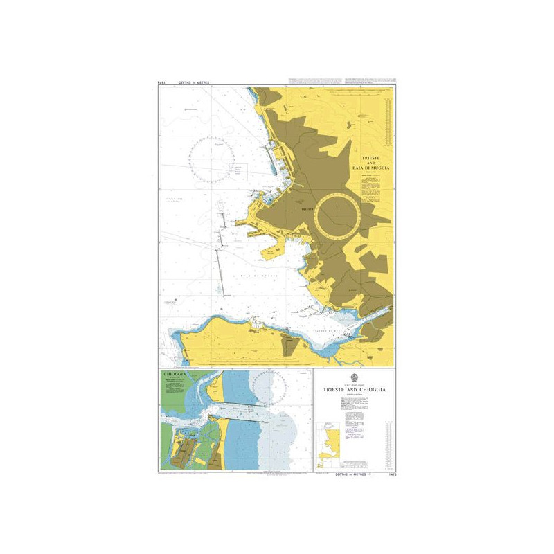 Admiralty - 1473 - Trieste and Approaches