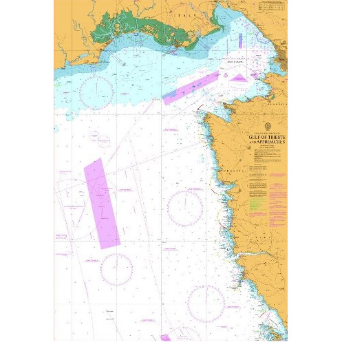 Admiralty - 1461 - Gulf of Trieste and Approaches Admiralty - 1461 - Gulf of Trieste and Approaches