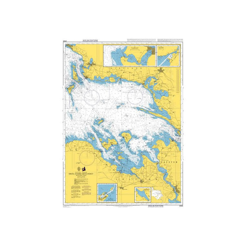 Admiralty - 2583 - Smalandsfarvandet Western Part