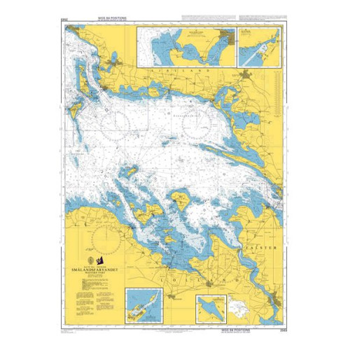 Admiralty - 2583 - Smalandsfarvandet Western Part