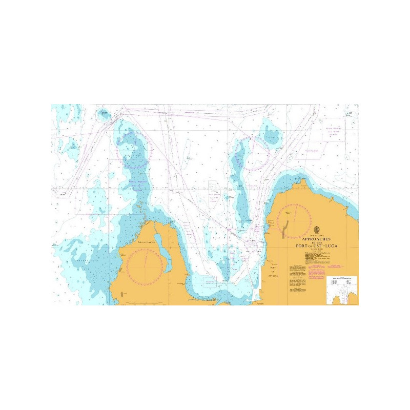 Admiralty - 2713 - Approaches to the Port of Ust'-Luga