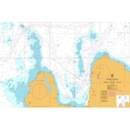 Admiralty - 2713 - Approaches to the Port of Ust'-Luga