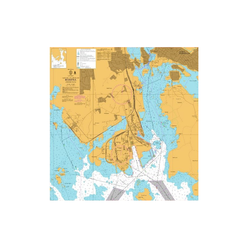 Admiralty - 2259 - Baltic Sea - Gulf of Finland, Hamina (Fredrikshamn)