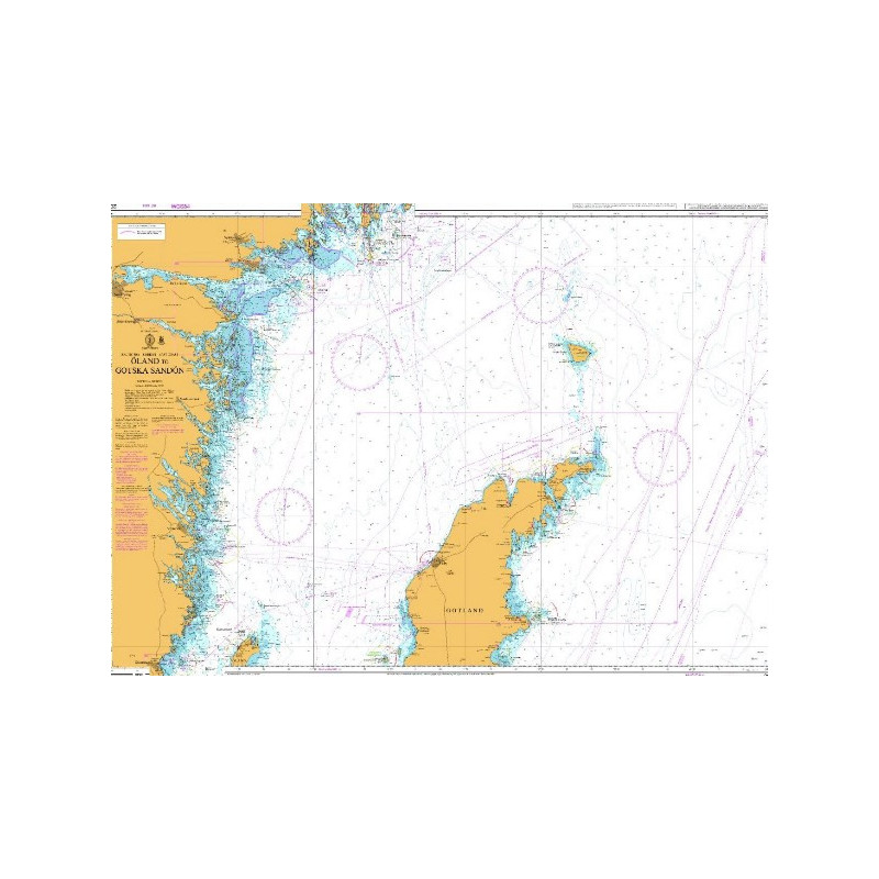 Admiralty - 2055 - Baltic Sea - Sweden - East Coast, Öland to Gotska Sandön