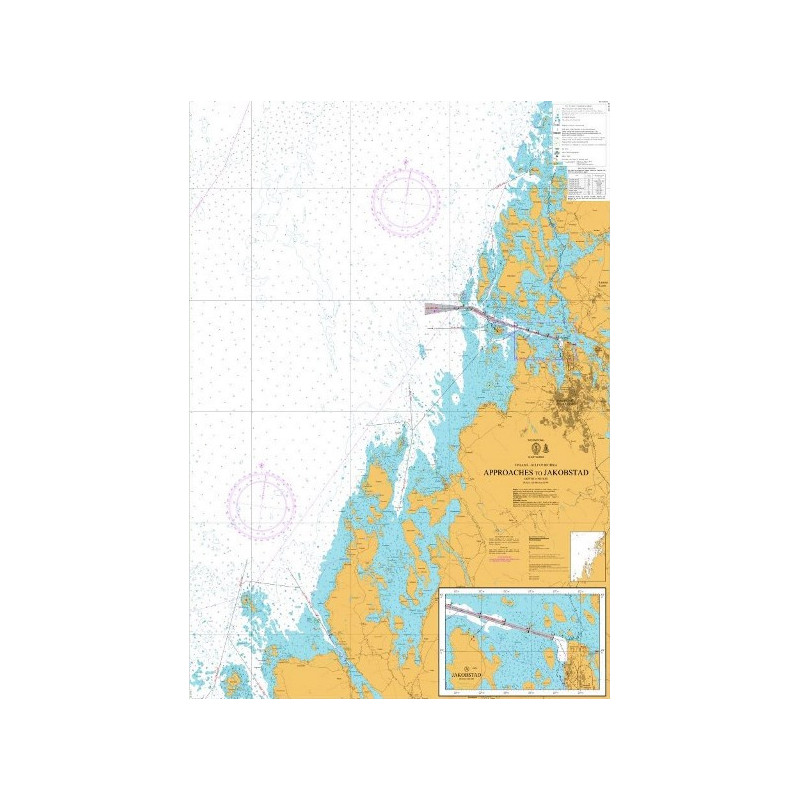 Admiralty - 3674 - Approaches to Jakobstad