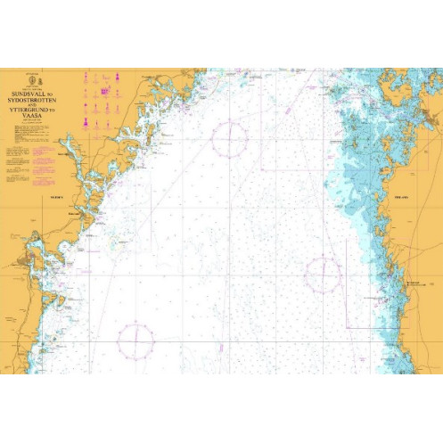 Admiralty - 2083 - Sundsvall to Sydostbrotten and Yttergrund to Vaasa