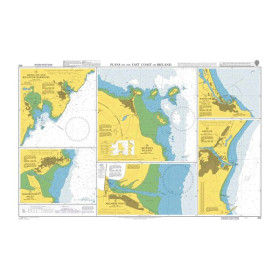 Admiralty - 633 - Plans on the East Coast of Ireland