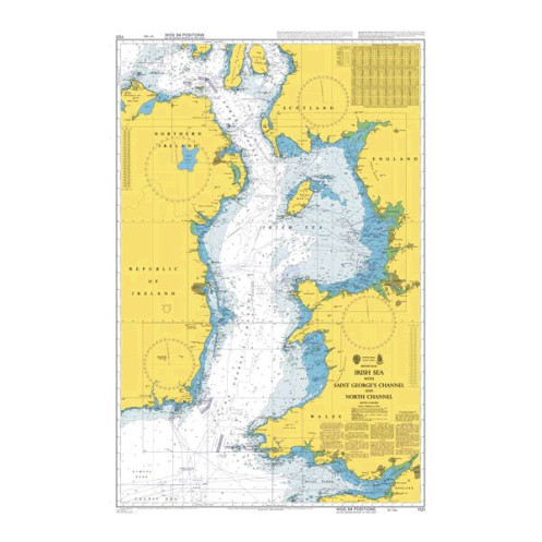 Admiralty - 1121 - Irish Sea with Saint George's Channel and North Channel Admiralty - 1121 - Irish Sea with Saint George's Channel and North Channel