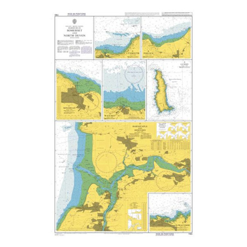 Admiralty - 1160 - Harbours in Somerset and North Devon