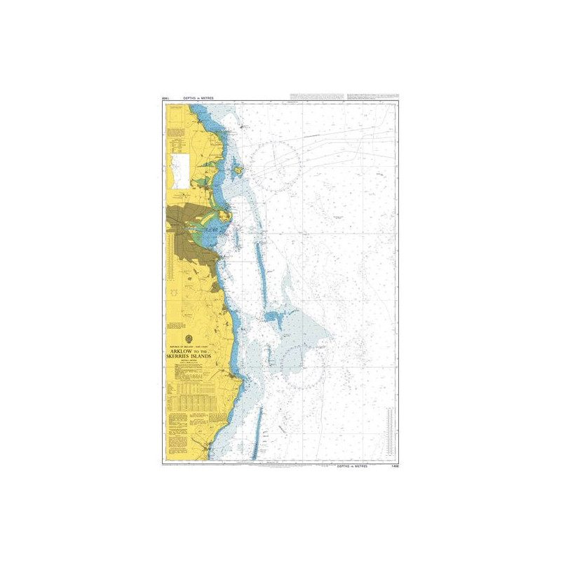 Admiralty - 1468 - Arklow to the Skerries Islands