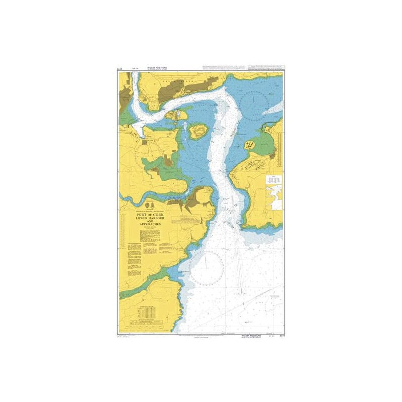 Admiralty - 1777 - Port of Cork Lower Harbour and Approaches