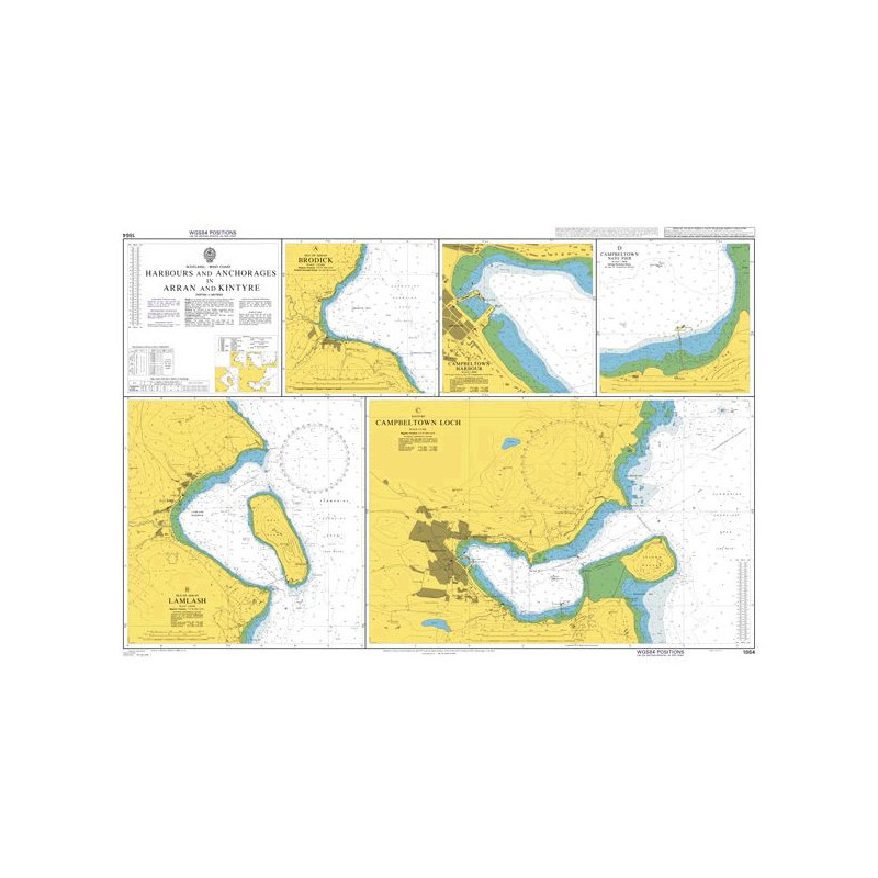 Admiralty - 1864 - Harbours and Anchorages in Arran and Kintyre