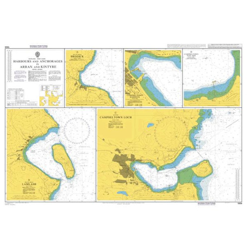 Admiralty - 1864 - Harbours and Anchorages in Arran and Kintyre