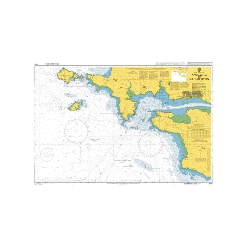 Admiralty - 2878 - Approaches to Milford Haven