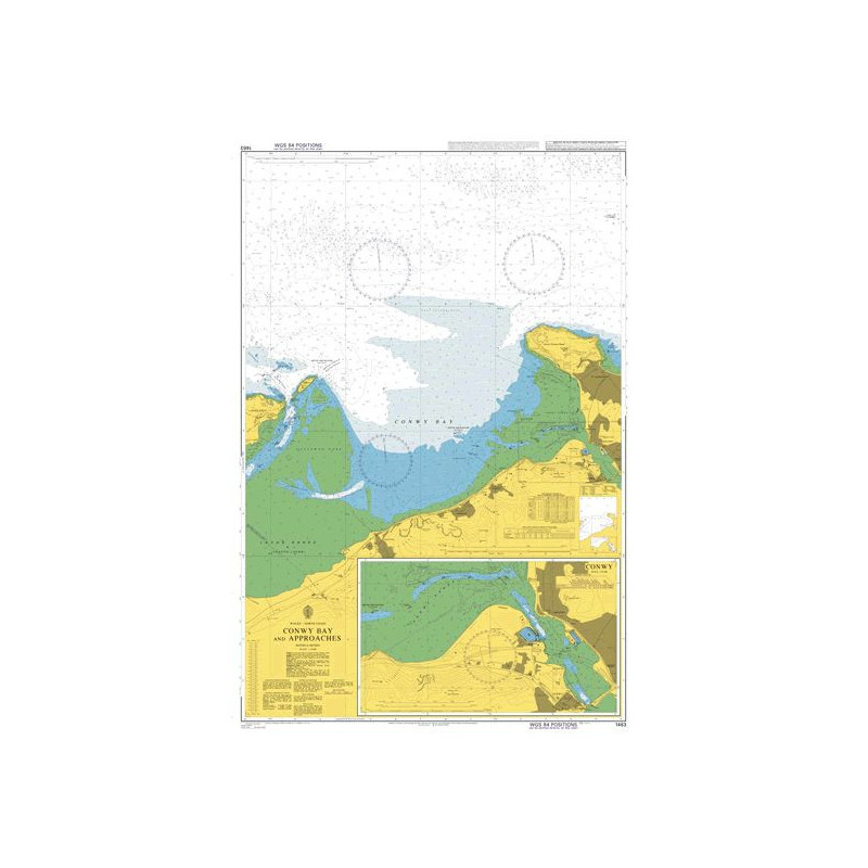 Admiralty - 1463 - Conwy Bay and Approaches
