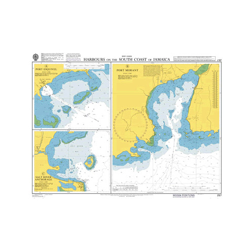 Admiralty - 257 - Harbours on the South Coast of Jamaica