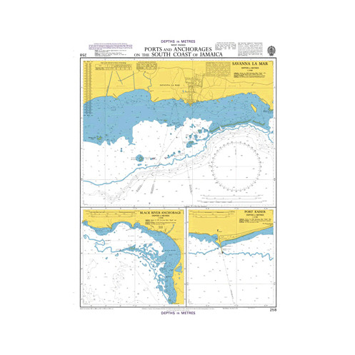 Admiralty - 258 - Ports and Anchorages on the South Coast of Jamaica