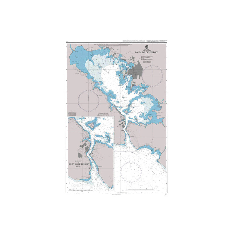 Admiralty - 444 - Bahia de Cienfuegos and Approaches