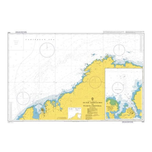 Admiralty - 1400 - Outer Approaches To Puerto Cristobal