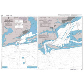 Admiralty - 3149 - Approaches to Pensacola Bay