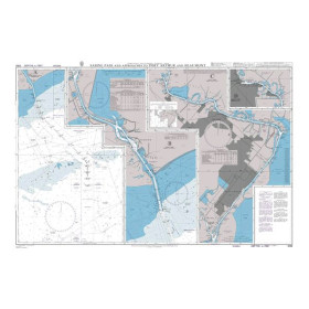 Admiralty - 3192 - Sabine Pass and Approaches to Port Arthur and Beaumont