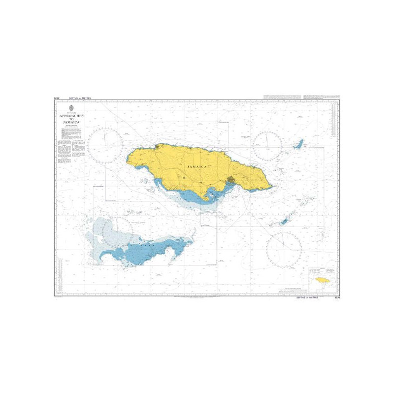 Admiralty - 3936 - Approaches to Jamaica