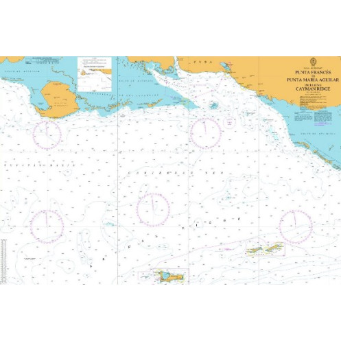 Admiralty - 2846 - Punta Francés to Punta Maria Aguilar including Cayman Ridge
