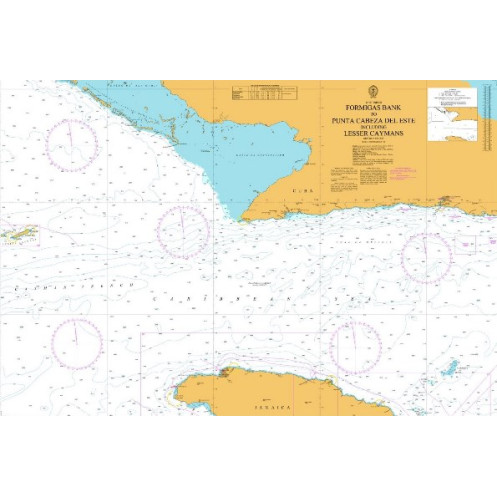 Admiralty - 2848 - Formigas Bank to Punta Cabeza del Este including Lesser Caymans