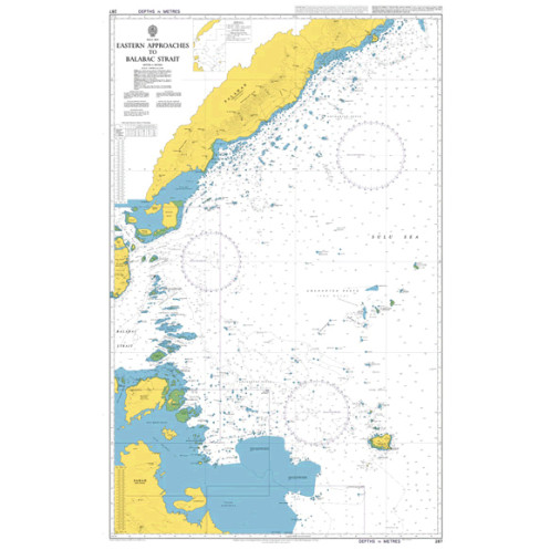 Admiralty - 287 - Eastern Approaches to Balabac Strait