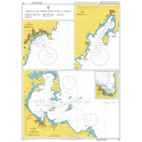 Admiralty - 884 - Ports on the North East Coast of Korea