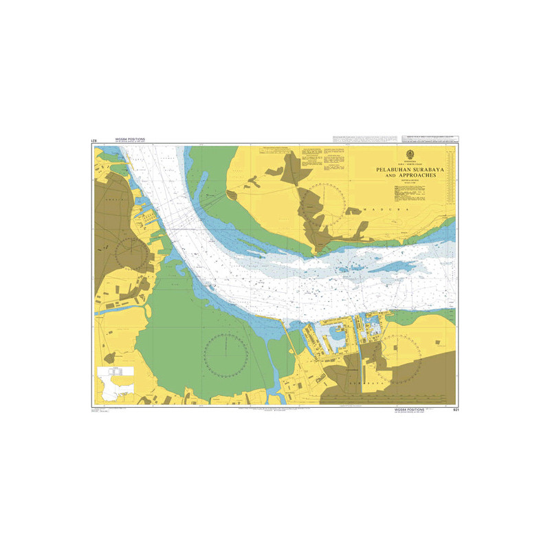 Admiralty - 921 - Pelabuhan Surabaya and Approaches