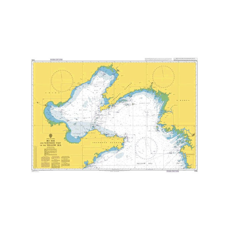 Admiralty - 1256 - Bo Hai and Northern Part of the Yellow Sea