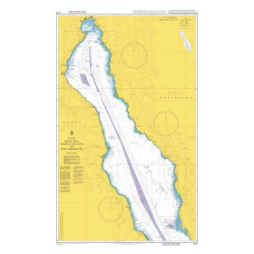Admiralty Raster ARCS - 2373 - Suez Bay (Bahr al Qulzum) to Ra's Sharatib