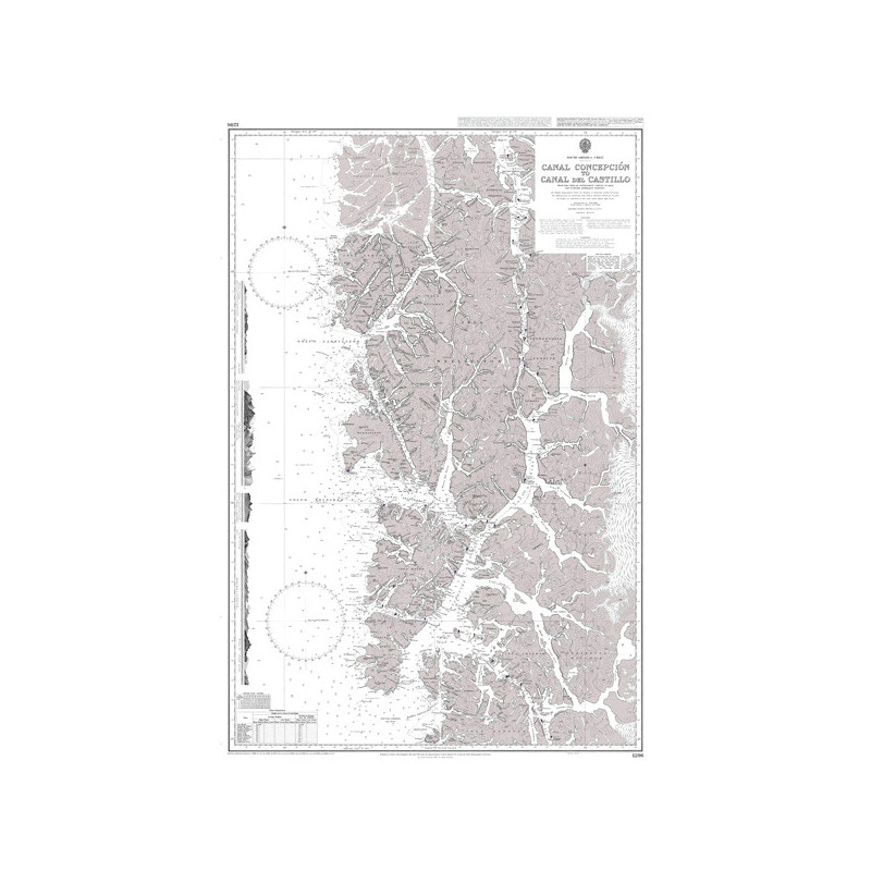 Admiralty - 1286 - Approaches to Panjin Gang and Yingkou Gangqu