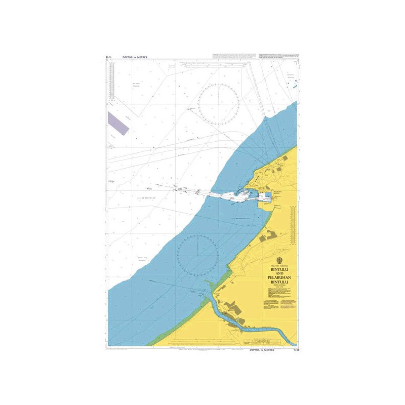 Admiralty - 1748 - Bintulu and Pelabuhan Bintulu