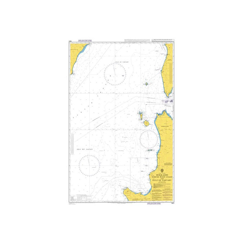 Admiralty - 1801 - Hokkaido - North West Coast and Gulf of Tartary