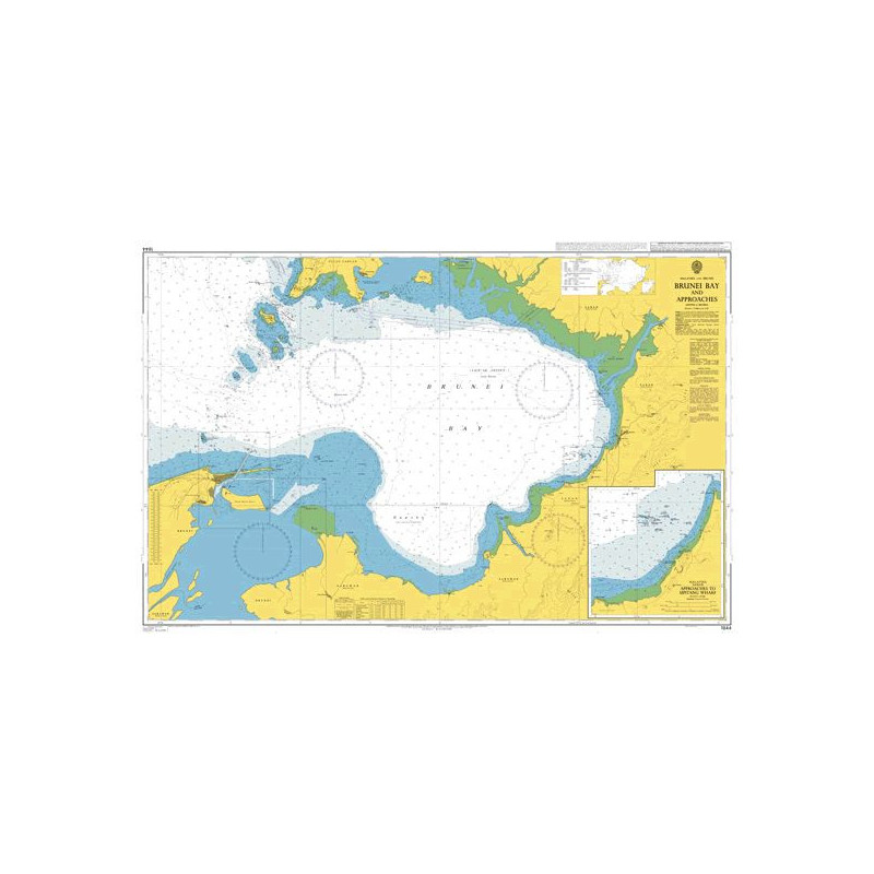 Admiralty - 1844 - Brunei Bay and Approaches