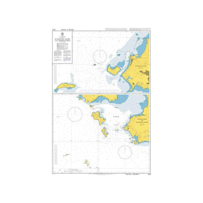 Admiralty - 2103 - Approaches to Kampong Saom