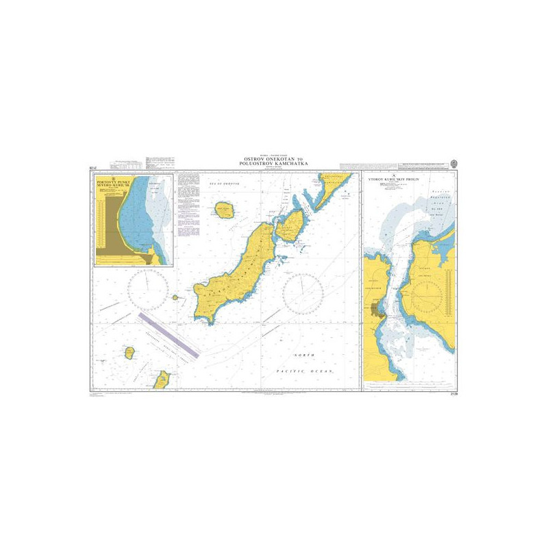 Admiralty - 2128 - Ostrov Onekotan to Poluostrov Kamchatka
