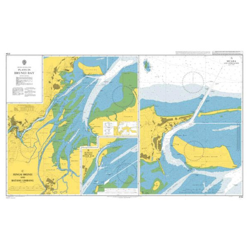 Admiralty - 2134 - Plans in Brunei Bay